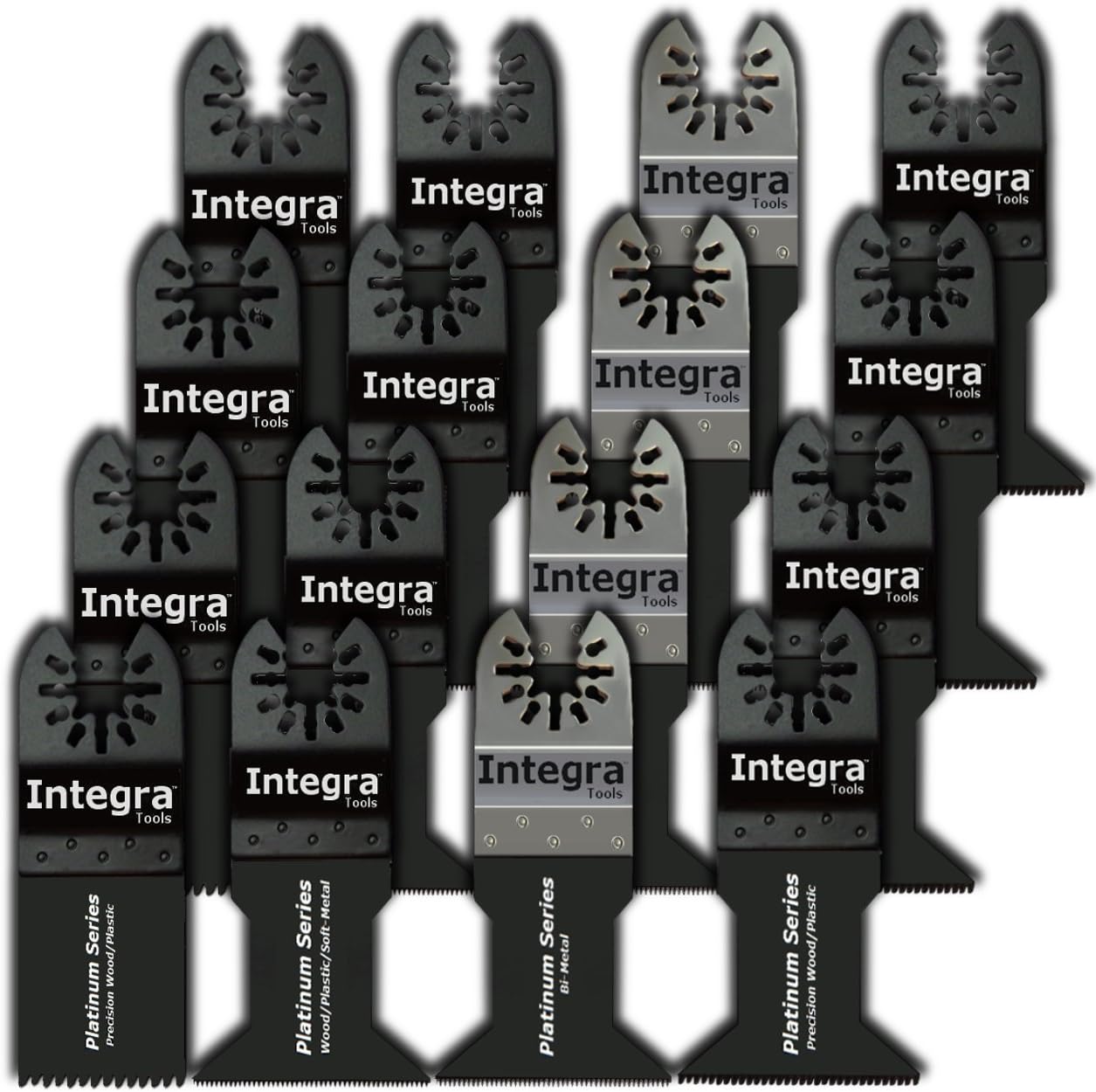 Integra Tools Platinum Series Oscillating Multitool Saw Blades Set 16