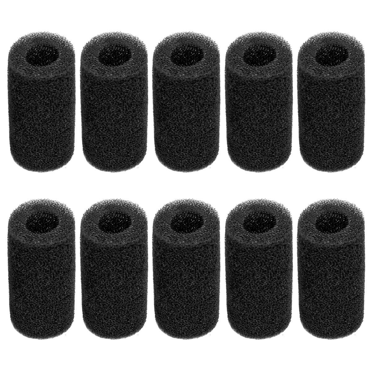 Alnicov 10PCS Spugna Filtro per Acquario Manicotto Filtro Speciale per Ingresso Acqua per prevenire l'inalazione di Piccoli Pesci e gamberi
