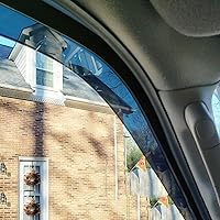 Vista 4 de 94059 - Juego de 4 protectores de viento para ventana, para montaje exterior, con cinta adhesiva para Ford Escape 2001-2012 Mazda Tribute 2005-2011