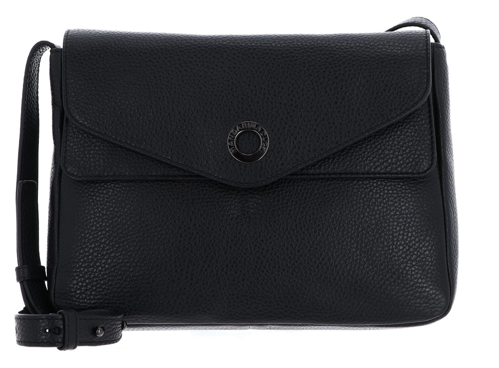 Mandarina Duck Mellow Leather Bag Nero sac à main noir habillé