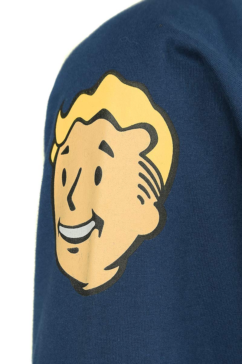 Fallout 76 - Vault 76 Chaqueta Universitaria Negro/Azul