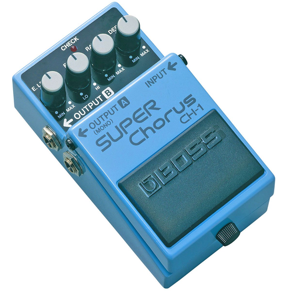 Boss CH-1 Super Chorus Stereo + keepdrum Gitarrenkabel 3m