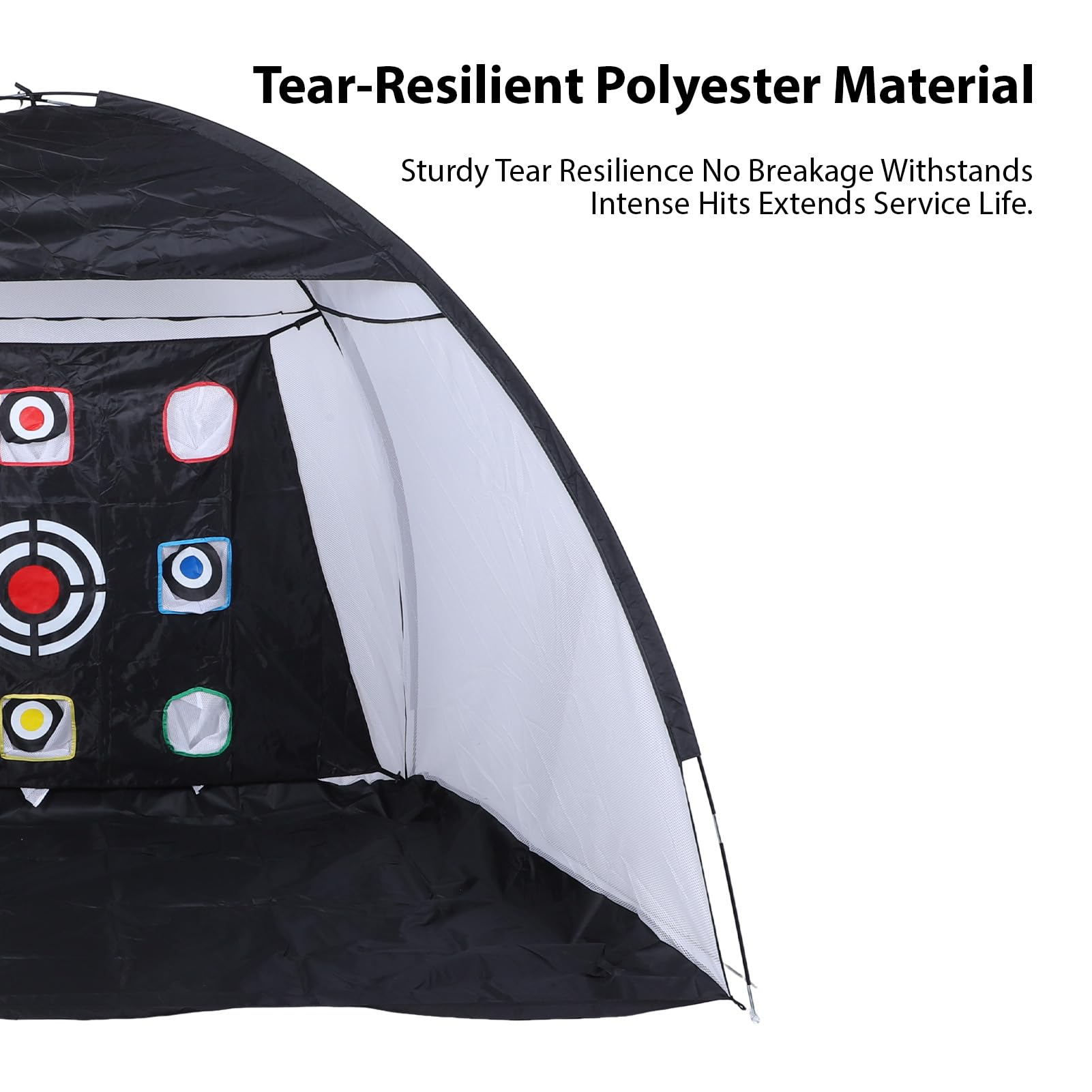 Fockety Set di Reti per Esercitazioni da Golf Rete da Allenamento per Obiettivi Tenda Pieghevole da Cortile Rete da Golf per Colpire Facile Installazione Poliestere Resistente per Uso