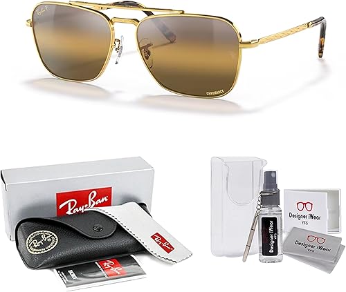 Miniatura 2 de Ray-Ban RB3136 CARAVAN - Gafas de sol para hombre y mujer + paquete con kit de gafas de accesorios