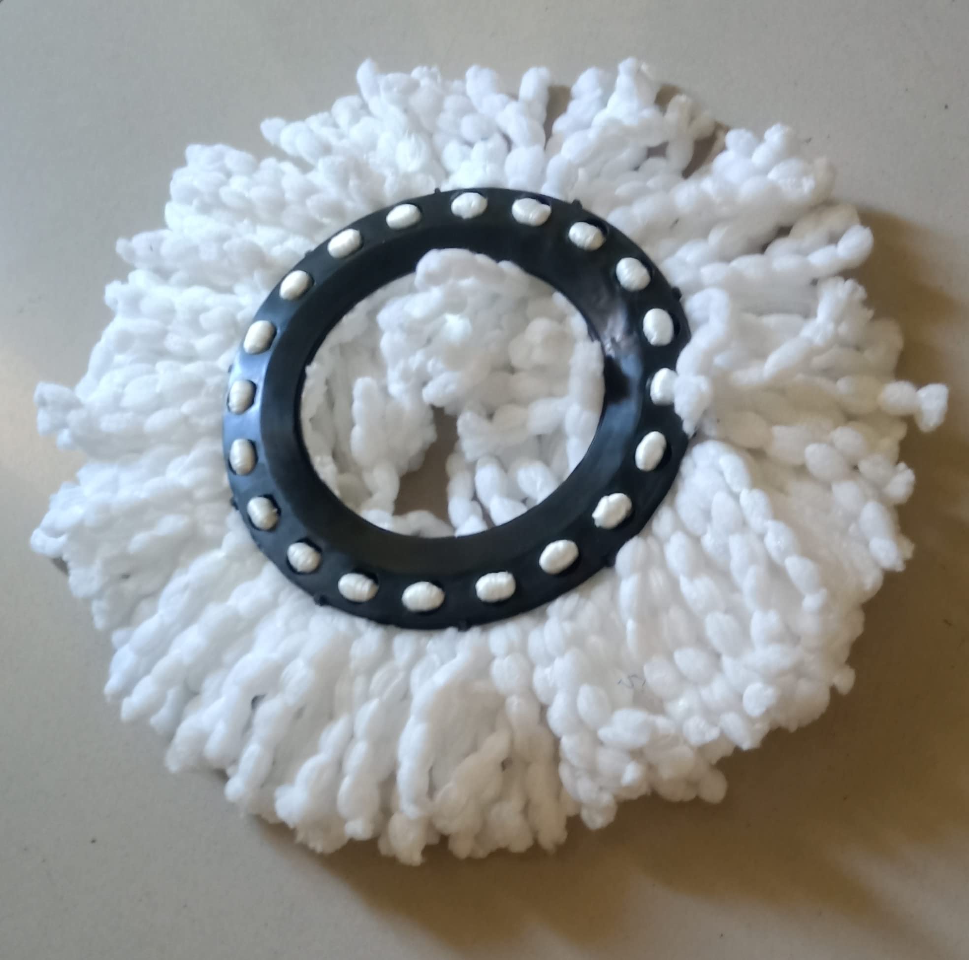 Infinite tech360 Rotating Spin Microfiber Mop Head Refill Quick Absorbent Microfiber Spin Mop Head Refill for Floor Cleaning (Pack of 1)