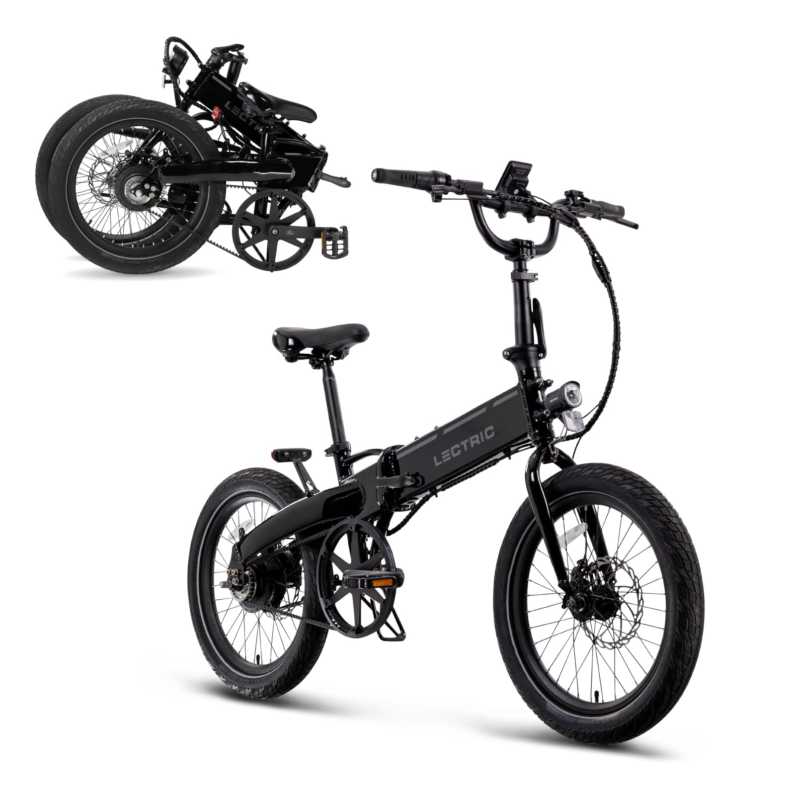 LECTRIC XP™ Lite 2.0 Electric Bike | Adult Folding Bikes - Weighs Only 49lbs | 45 Mile Range w/ 5 Pedal-Assist Levels | 20mph Top Speed - Class 1 and
