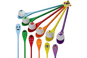 Halloween Egg and Spoon Race Game: Halloween Carnival Games for Kids