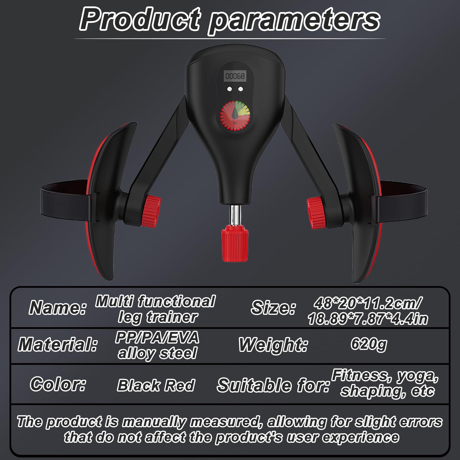 SKIKHN Oberschenkeltrainer Mit Digitalzähler - Beckenbodentrainer Für Frauen