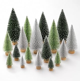 Weihnachtsbaum Mini Künstlich Miniatur Tannenbaum Grün Mini Weihnachts Baum Klei