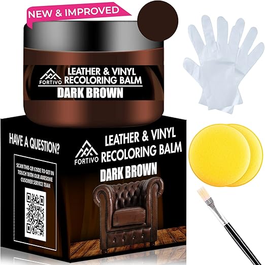 FORTIVO Leather Recoloring Balm Leather Repair Kits for