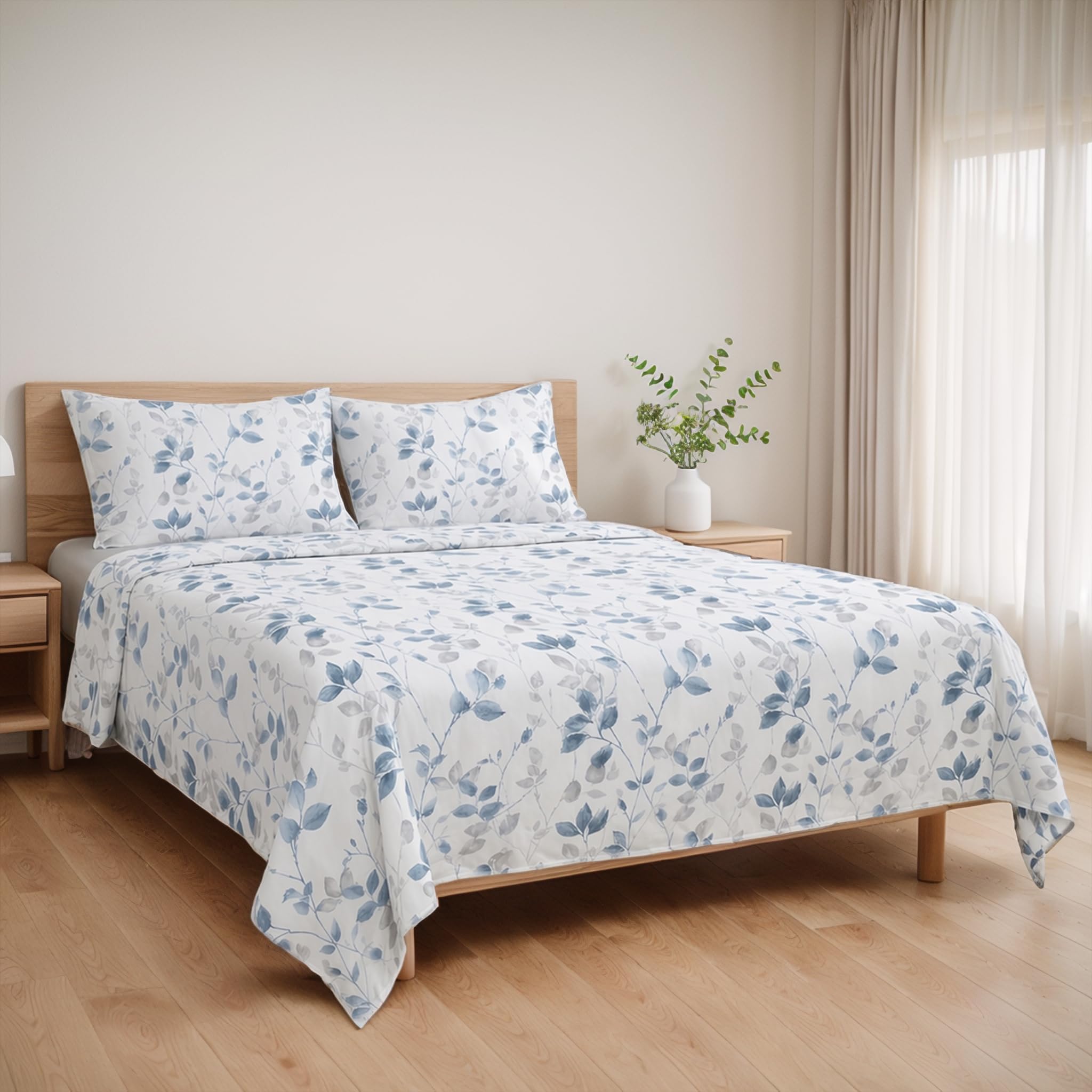 Parure de lit microfibre respirante Underzy 4 pièces drap