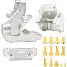 CNC 7075 Aluminum Alloy Gear Box Case for Arrma Kraton 6s,Notorious,Outcase,Tyhon,Talion,Mojave,Infraction V2,Felony,Limitless BLX Upgrades Silver