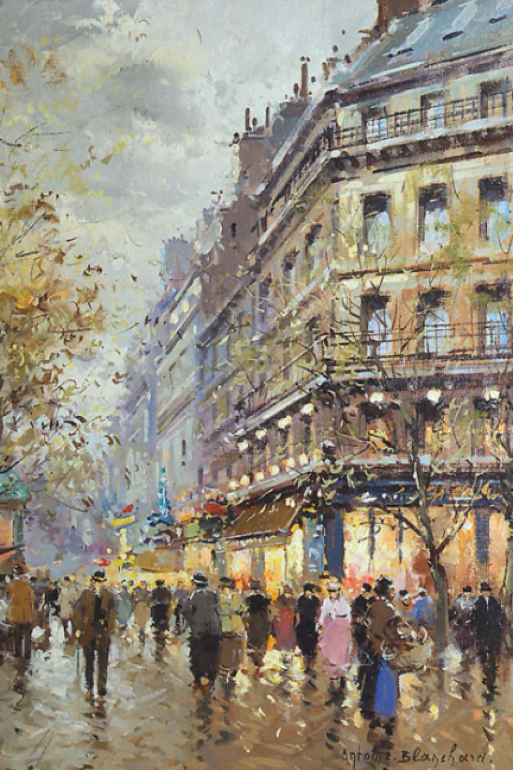 France Travel Journal, Photo Album, Paris Streets, Parisian: Scrapbook your trip to France and Paris in this notebook