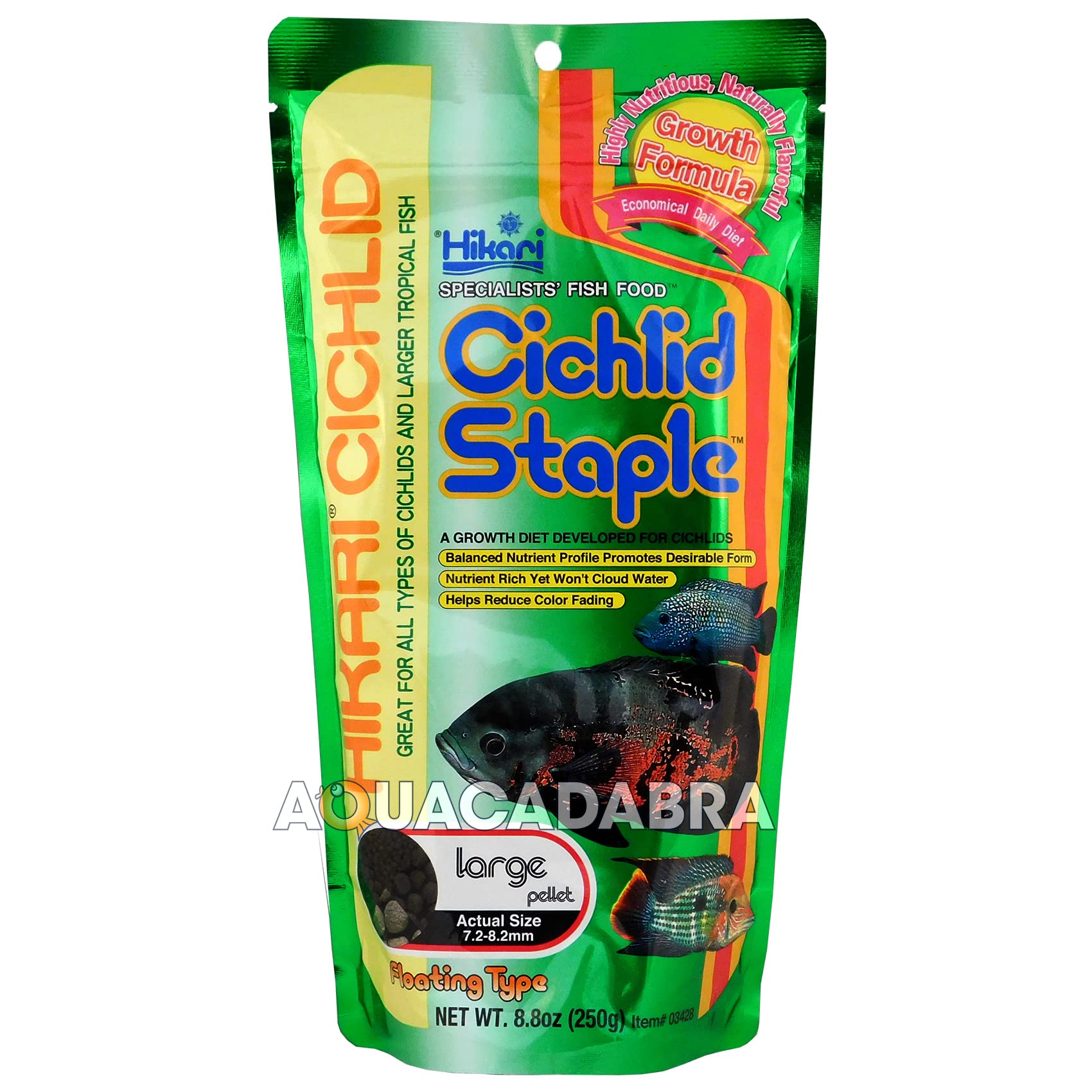 Hikari Cichlid Staple Large Pellet 250g *Pack of Two* Cichlid Herbivorous - BUNDLE
