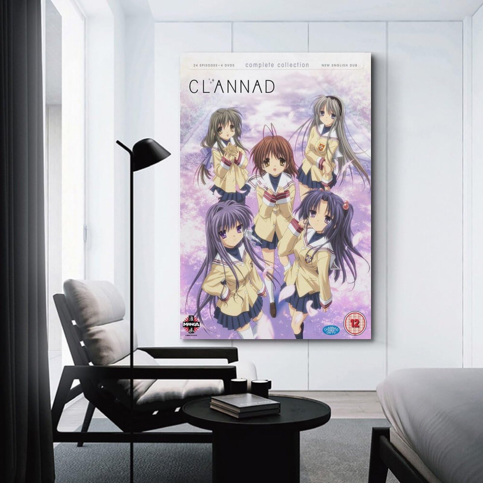 Amazon.co.jp: Clannadポスターアニメポスター枠壁アート