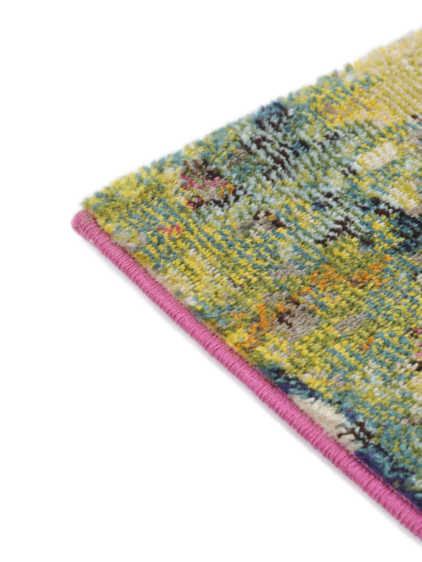 RugVista Davina, Tapis, Modernes, 133 x 190 cm, Rectangulaire, Poil Moyen, Salle de séjour, à Manger, Chambre, Cuisine, Nettoyage Sec Seulement, Multicolore