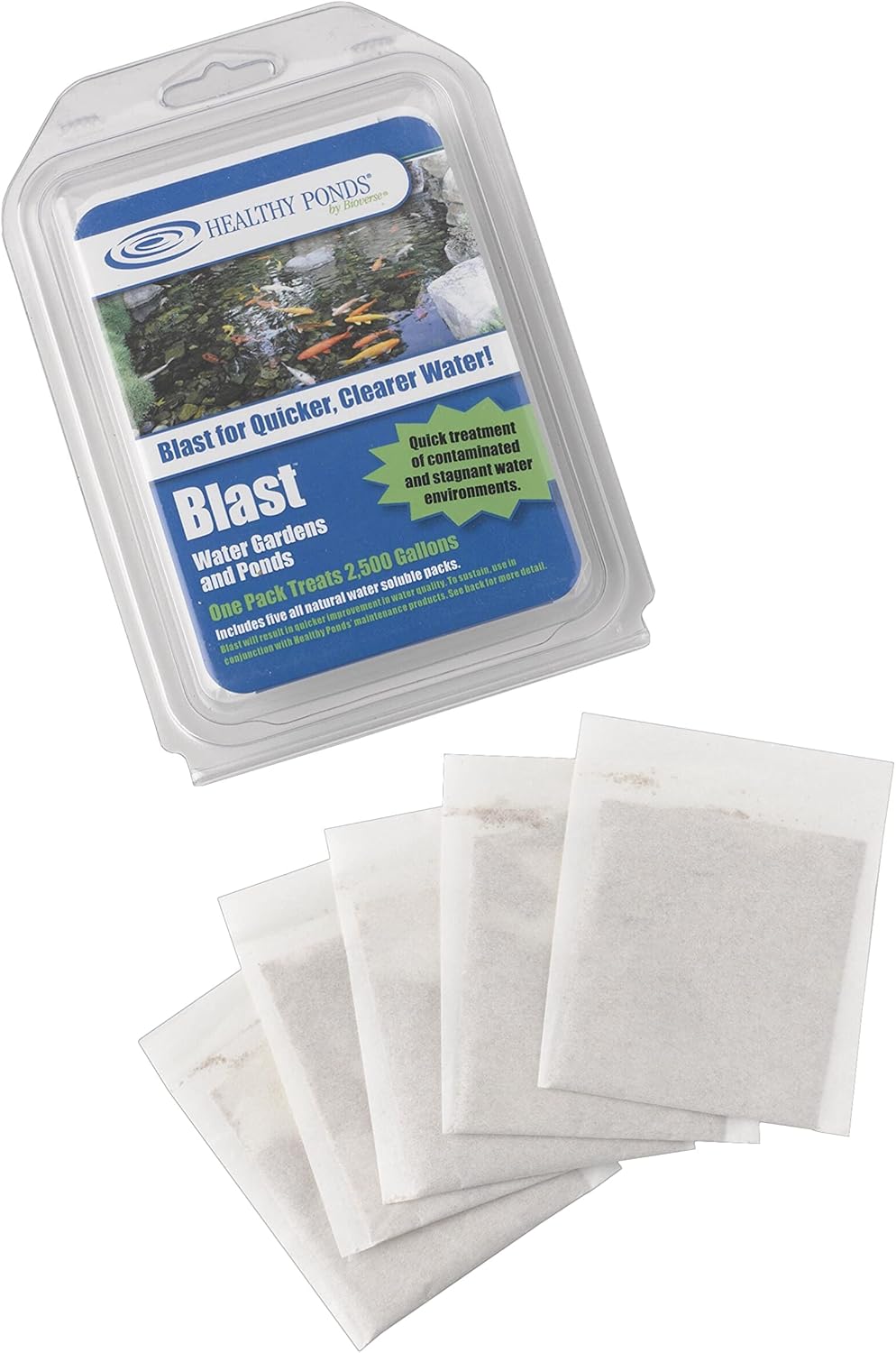 Healthy Ponds Blast Pond Water Cleaner, 5 Water Soluble