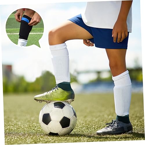 Miniatura 9 de Artibetter 2 pares de espinilleras para niños, equipo de fútbol perforado para niños y niñas