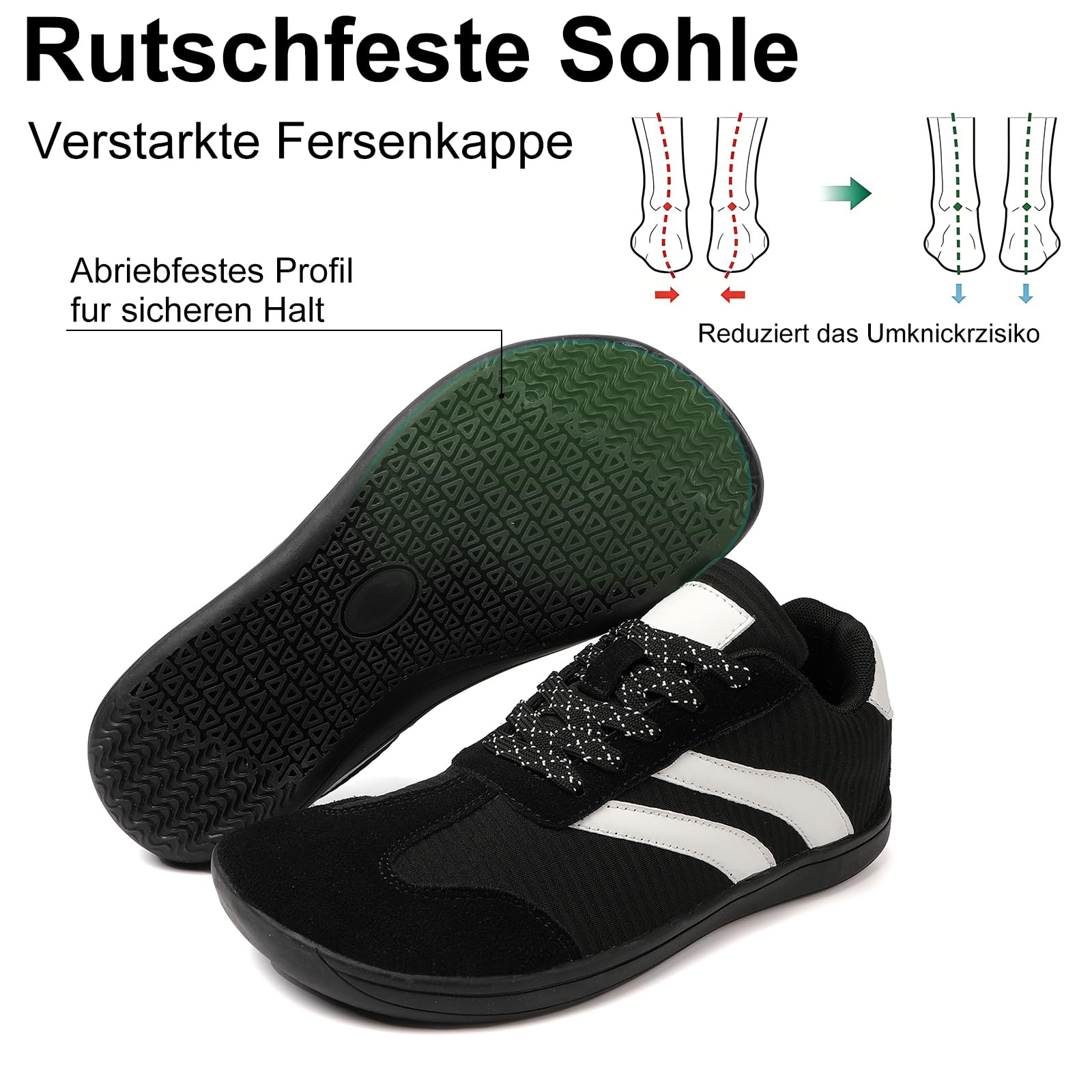 AONETIGER Barfußschuhe Herren Damen Breite Minimalistische Gr.36-47 EU
