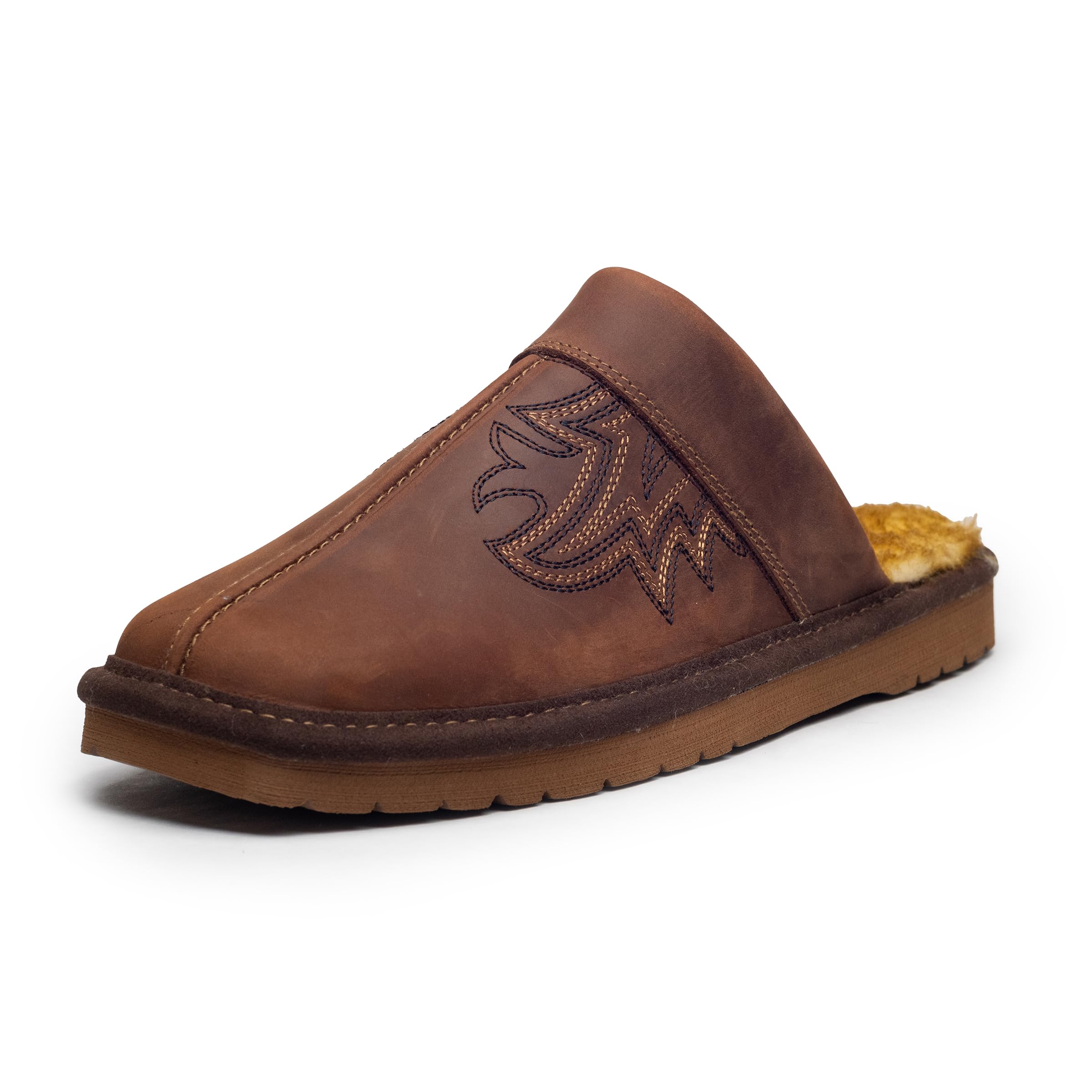 ARIAT Męskie 2842 Silversmith Outdoor Indoor Western Suede Foam Cushioned Square Toe Pantofle