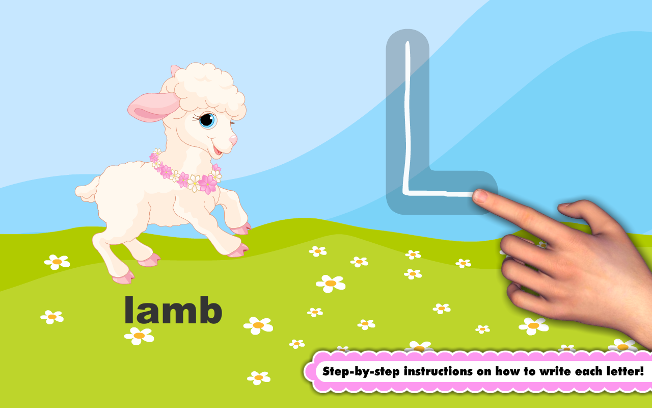 Preschool Kids Games • Tracing, Spelling, Coloring Book with Cute ...