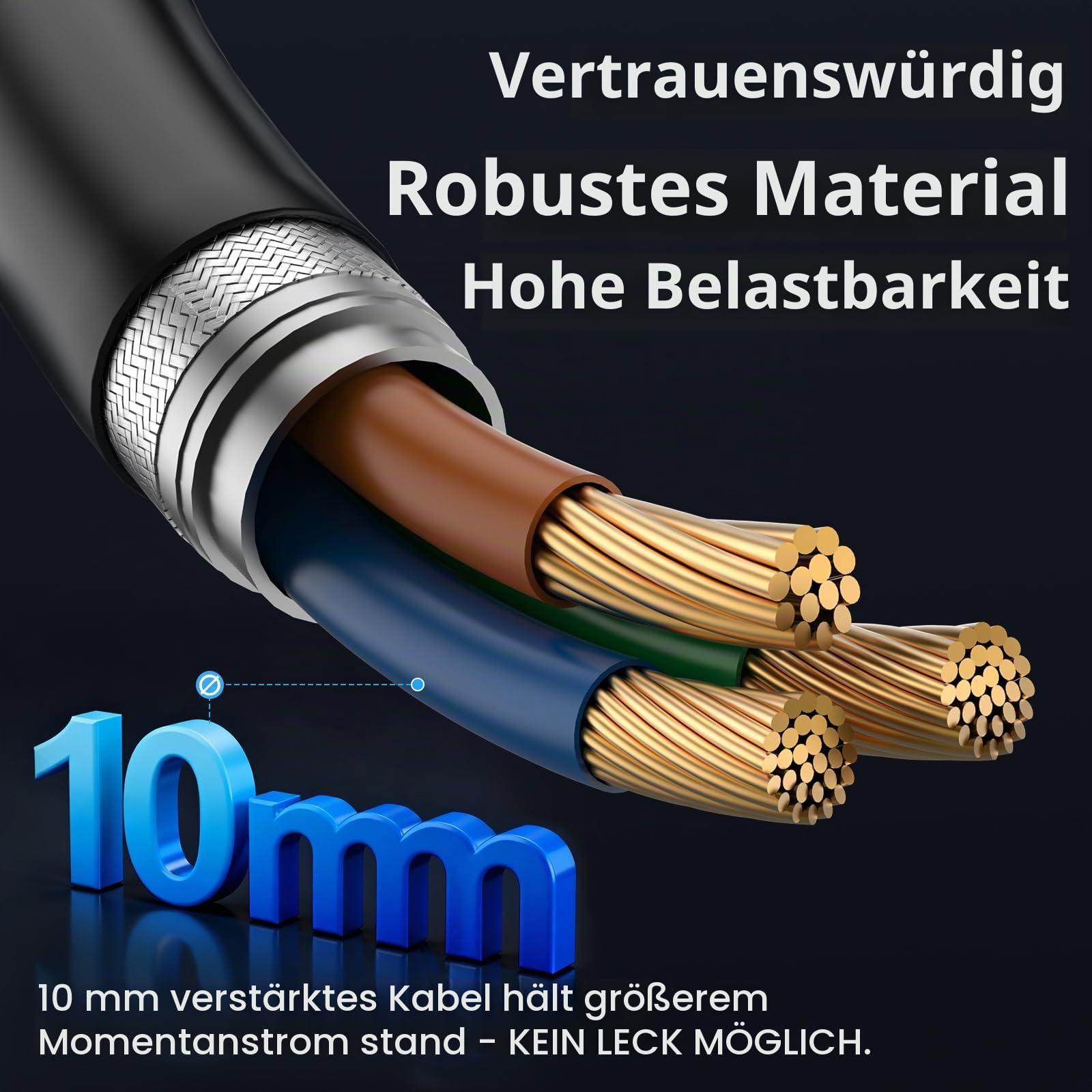 BreeRainz Mobiler Digitaler Stromzähler, 60A 230V Kilowatt Stromzähler