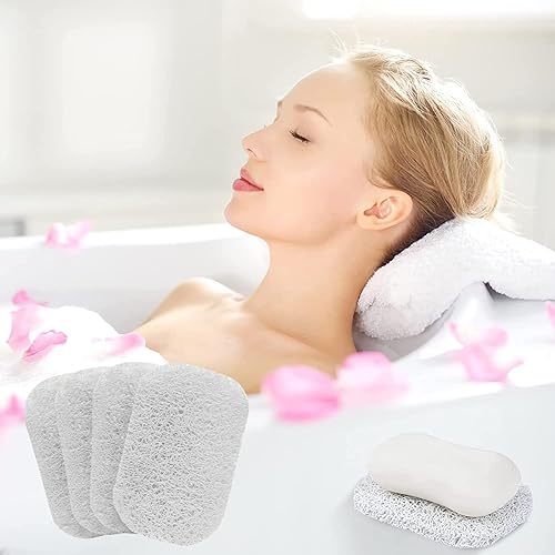 Miniatura 6 de 4 soportes ahorradores de jabón en barra para ducha, almohadillas autodrenantes para plato elevador de jabón, tapete de bandeja ahorradora de jabón