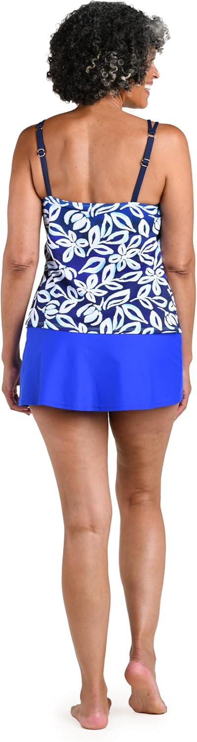 Maxine of Hollywood Womens High Neck Tankini Swimsuit Top - Image 4