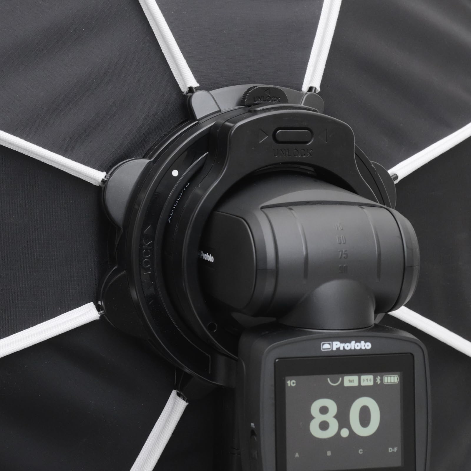 SMDV FLIP専用アダプター Cタイプ Profoto A1/A10 Godox V1/AD100pro 対応