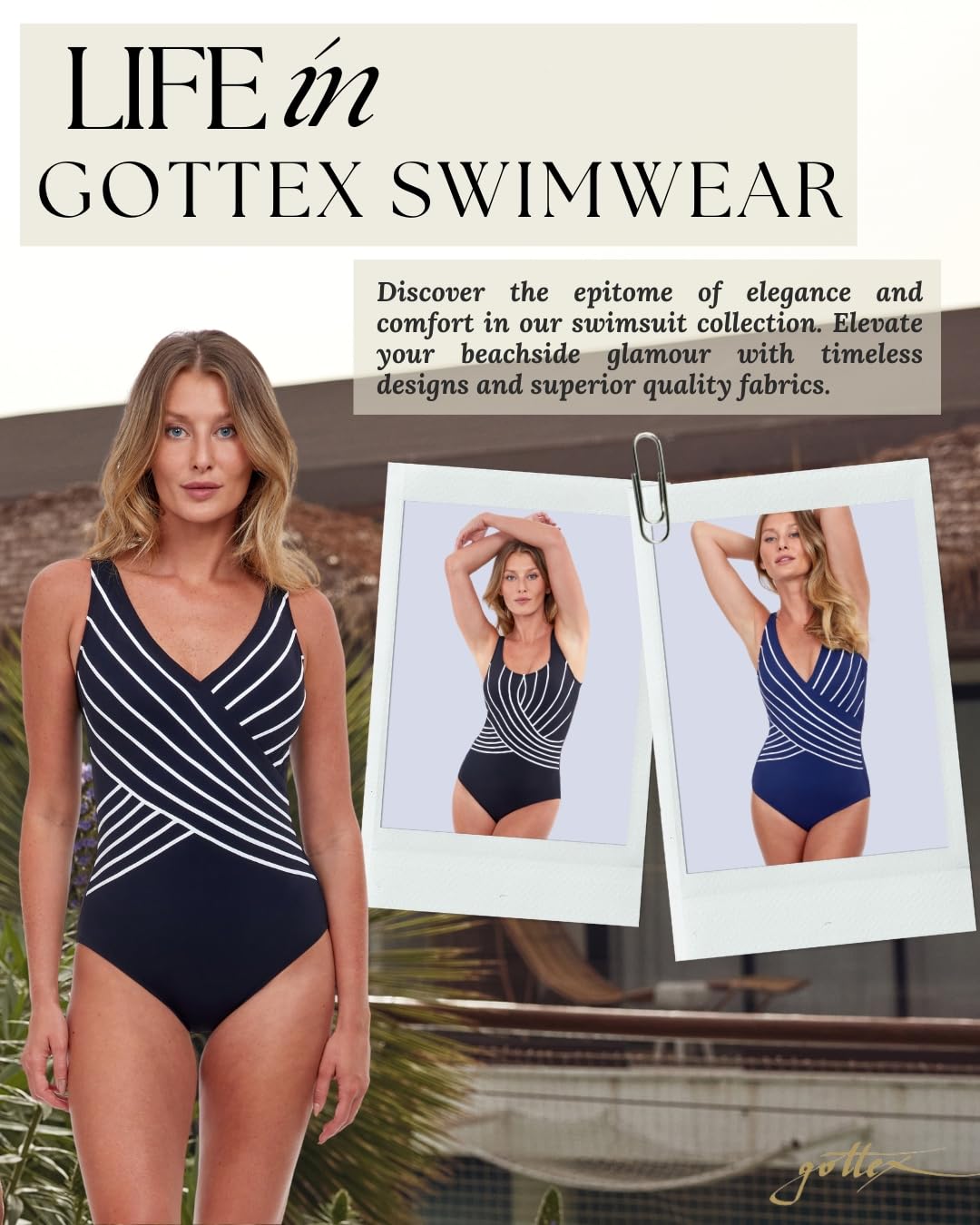 Gottex Strój kąpielowy jednoczęściowy Kobiety Embrace Surplice One Piece
