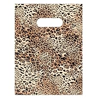 Vista 14 de Joyhey 100 unidades de 7.8" x 9.8" bolsas de plástico para mercancía, bolsas de compras y venta al por menor para boutique con asas troqueladas