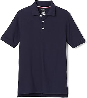 Boys' 2-Pack Short Sleeve Pique Polo Shirt