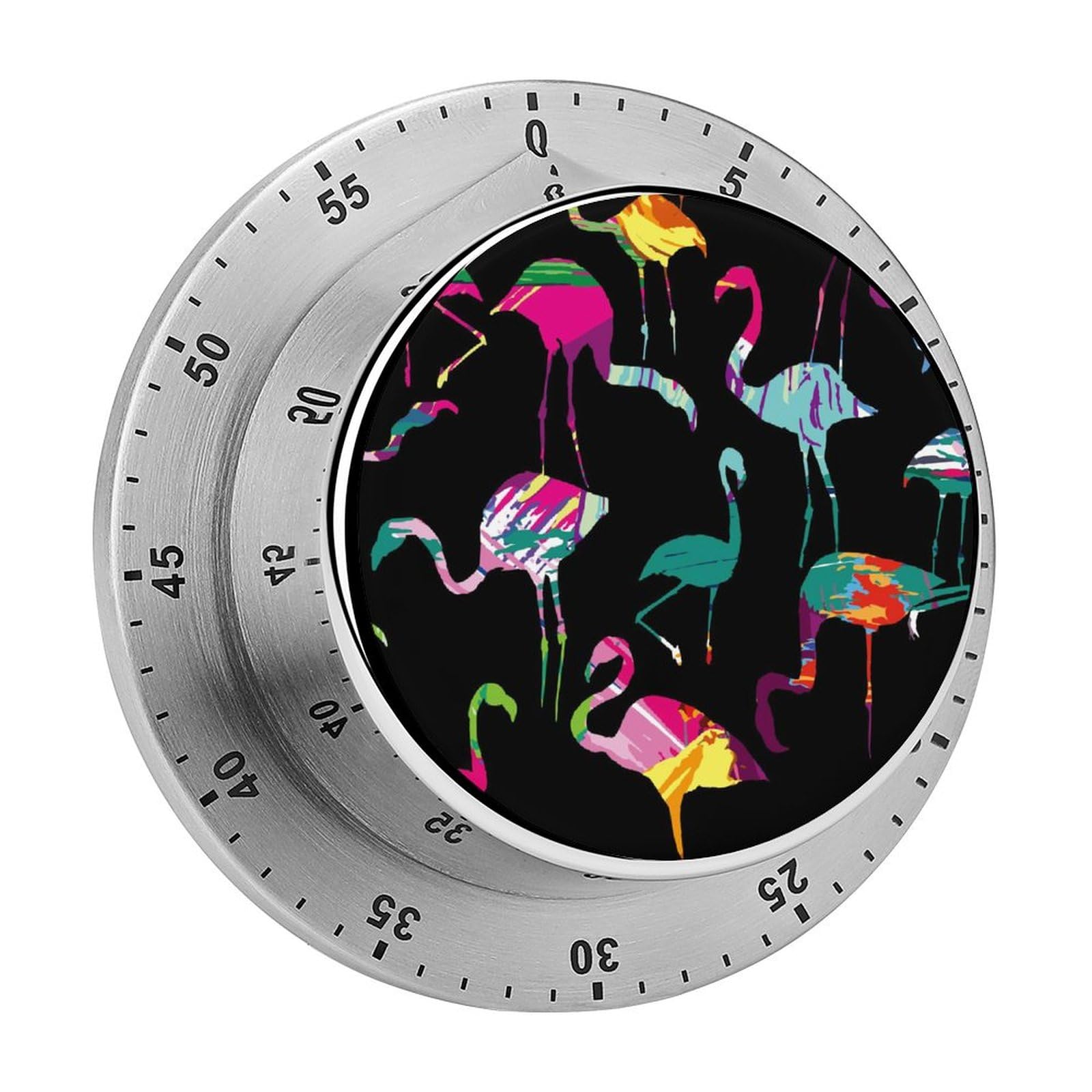 Minuteur de cuisine flamant rose contre les oublis en cuisson