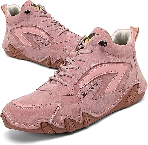 Botas de senderismo italianas hechas a mano para mujer, impermeables, para senderismo, para exteriores, antideslizantes, antideslizantes, zapatos de