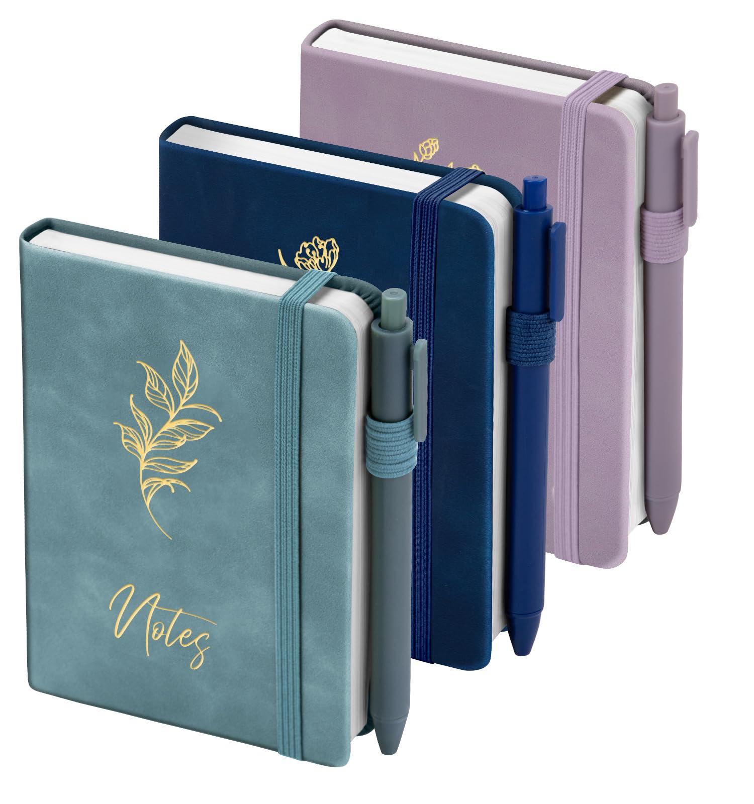 3 Pack Pocket Journaling Notebooks A6 Small Notebook Total 360 Pages Journaling Notebooks For Note Taking Journals For