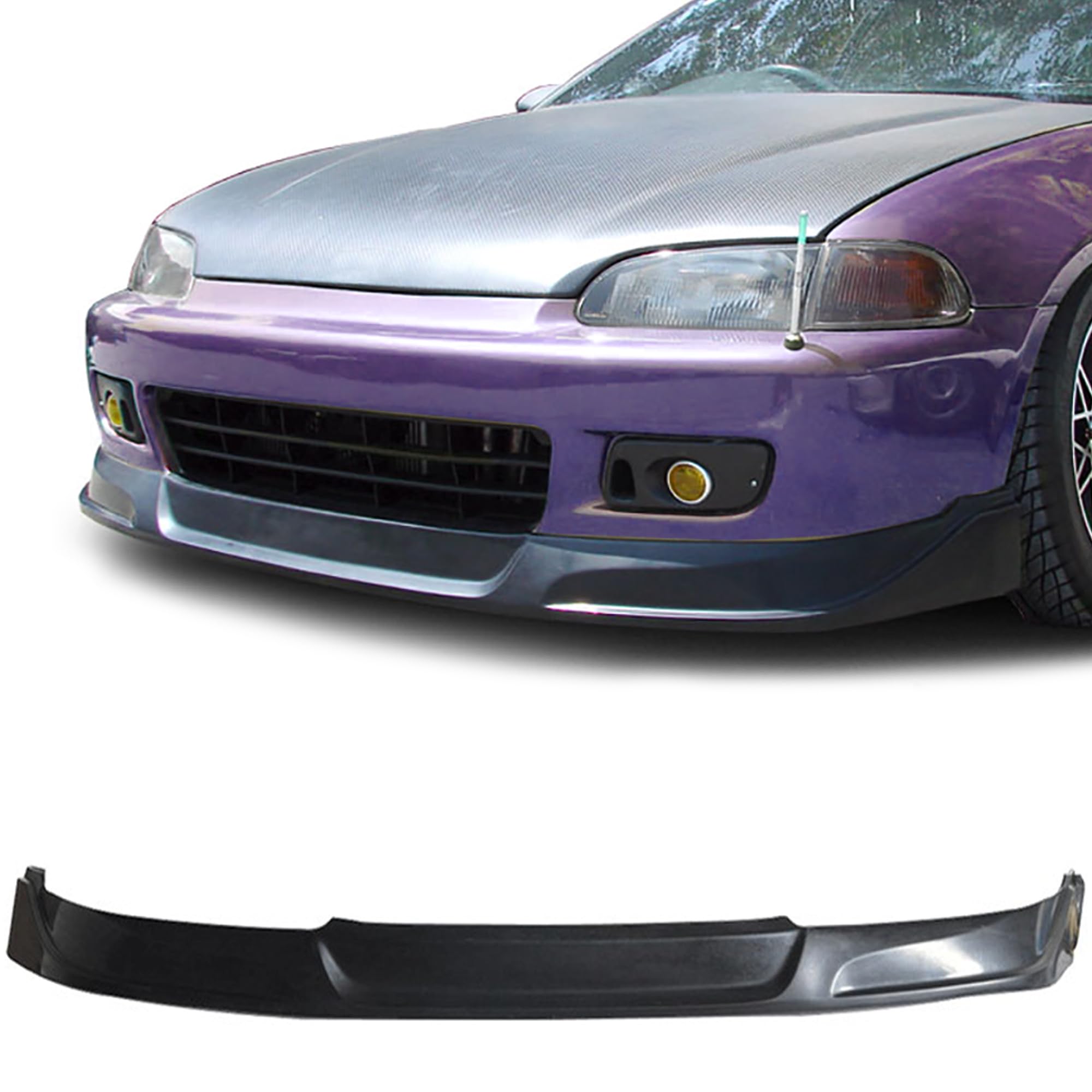 Amazon.co.jp: GT-Speed フロントバンパーリップ、TCスタイルPU