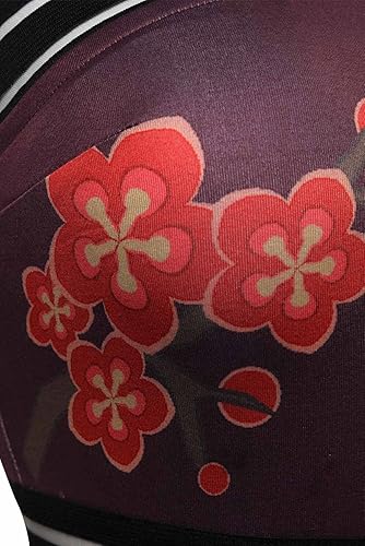 Miniatura 4 de Genshin Impact - Traje de baño para mujer, traje de baño Hu Tao Venti Kazuha Scaramouche Anime Bikini Cosplay