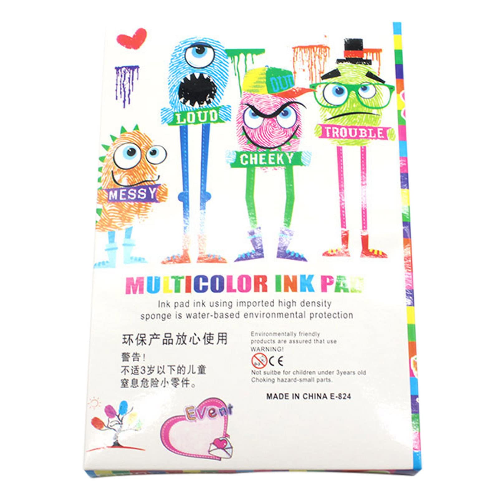 Lot de 5 tampons pour tampons, 24 couleurs, tampons d'encre dégradés, tampons d'encre lavables pour bricolage, scrapbooking, loisirs créatifs, cartes de timbre Retorno