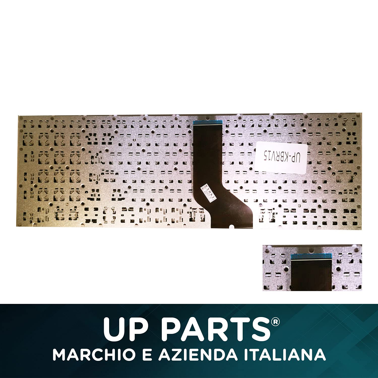 Azienda Italiana Tastiera Italiana Compatibile con Acer per Notebook Aspire A315-21 A315-41 A315-31 A315-51 A315-53 (Senza Frame Colore Nero)
