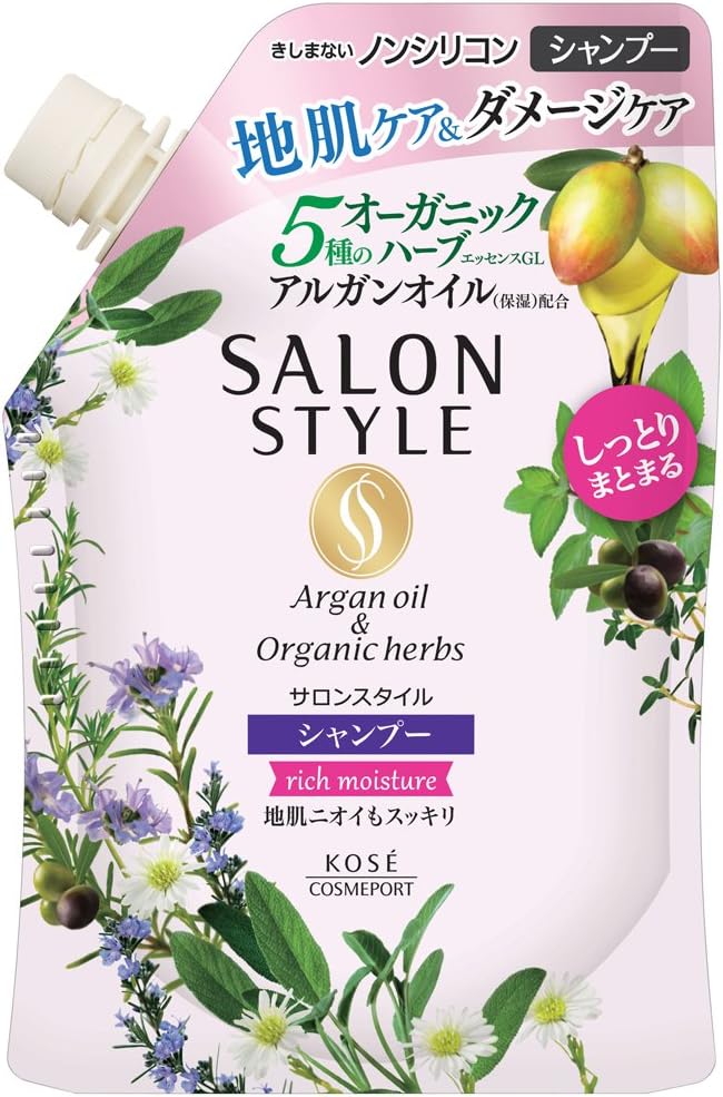 SALON STYLEノンシリコンシャンプー (リッチモイスチュア)