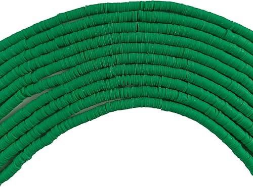 3500 cuentas de arcilla plana coloridas de 0.236 pulgadas para bricolaje, polímero, joyería hecha a mano para collares, pulseras, aretes, colgantes