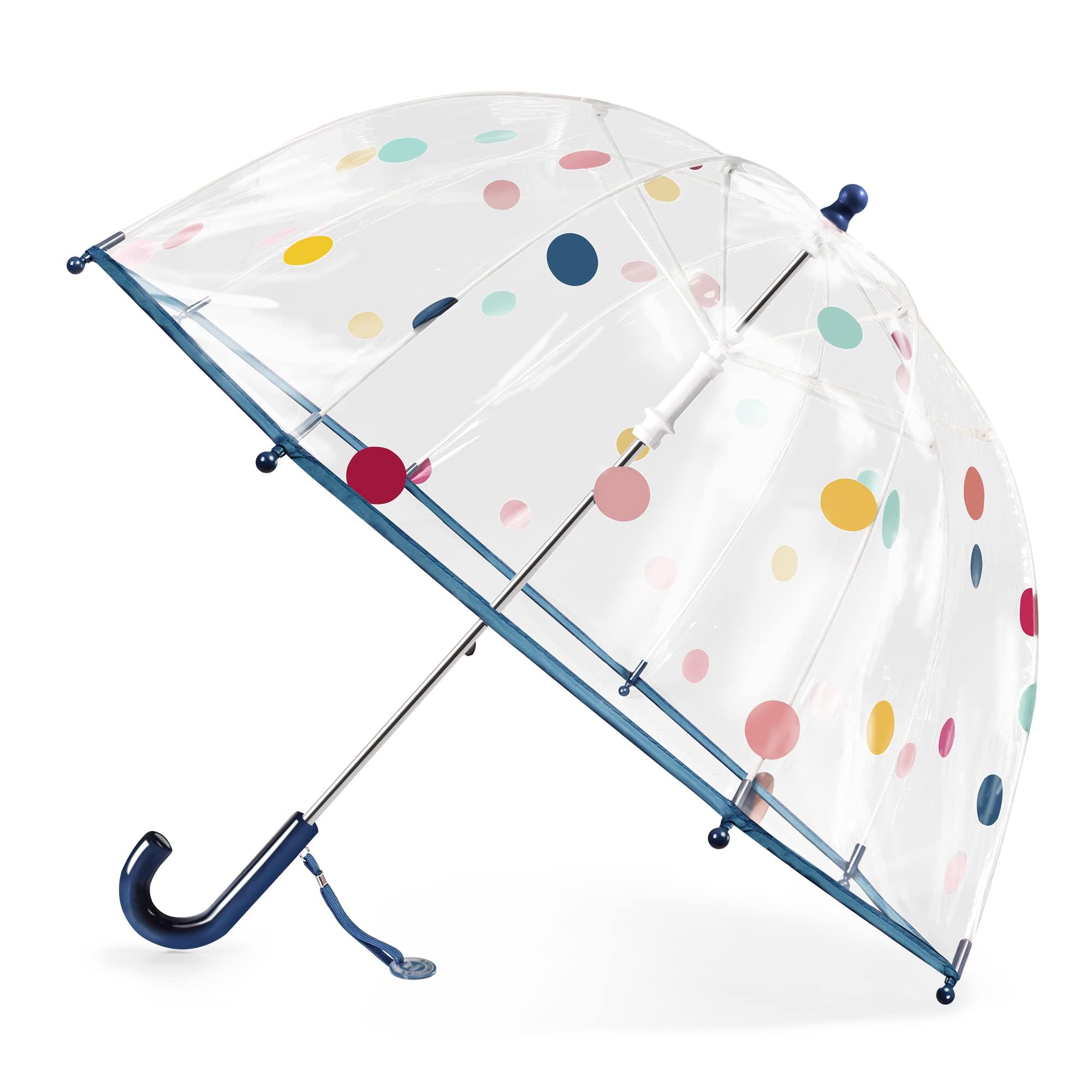 Parapluie Cadeau Garçon Fille Parapluie Pour Enfant Avec Toit En Dôme - Design Léger Et Mignon Parapluie Bubby TPU Vent Pluie - 2