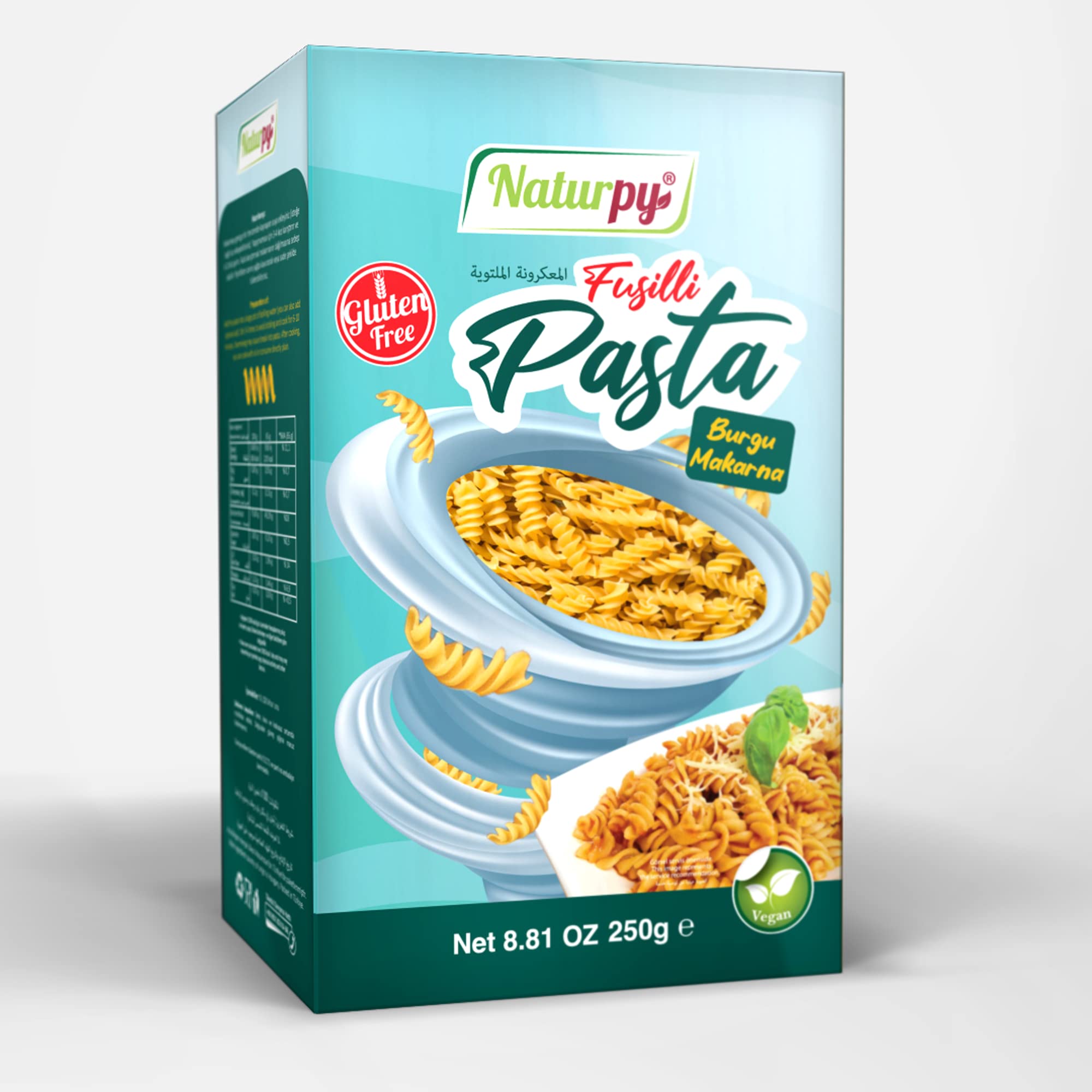 Naturpy Glutensiz Burgu (Fusilli) Makarna 250 Gr