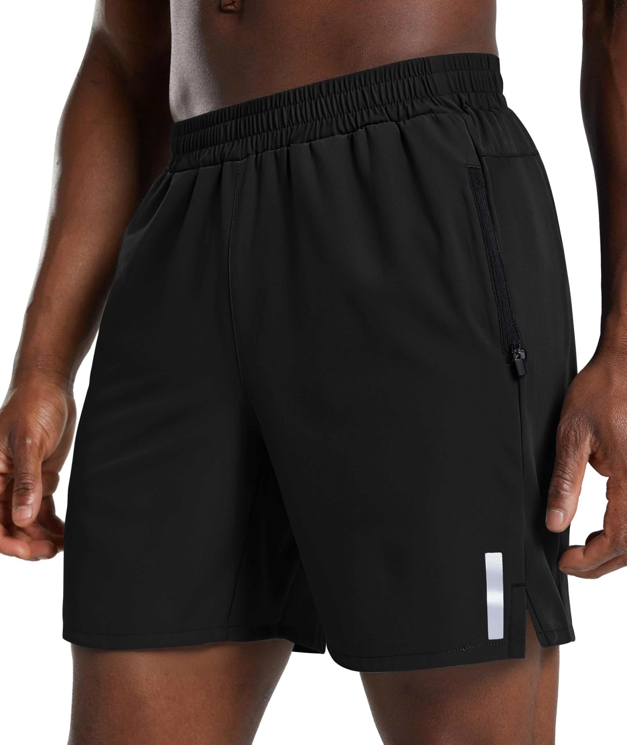 COOFANDY Mens Athletic Running Shorts Quick Dry 7 Workout Gym Short Lightweight Active Sport Short for Tennis Hiking