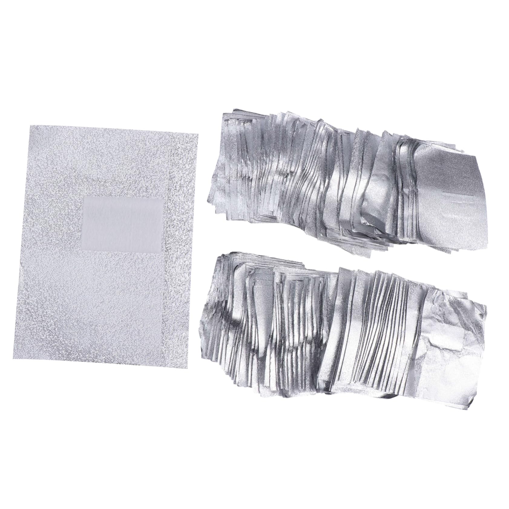 DECOMELODY 500Pcs Nail Polish Remover Wraps Foil Pads for Home Salon Use Gel Polish Removal Without Leakage Easy DIY Nail Art Supplies