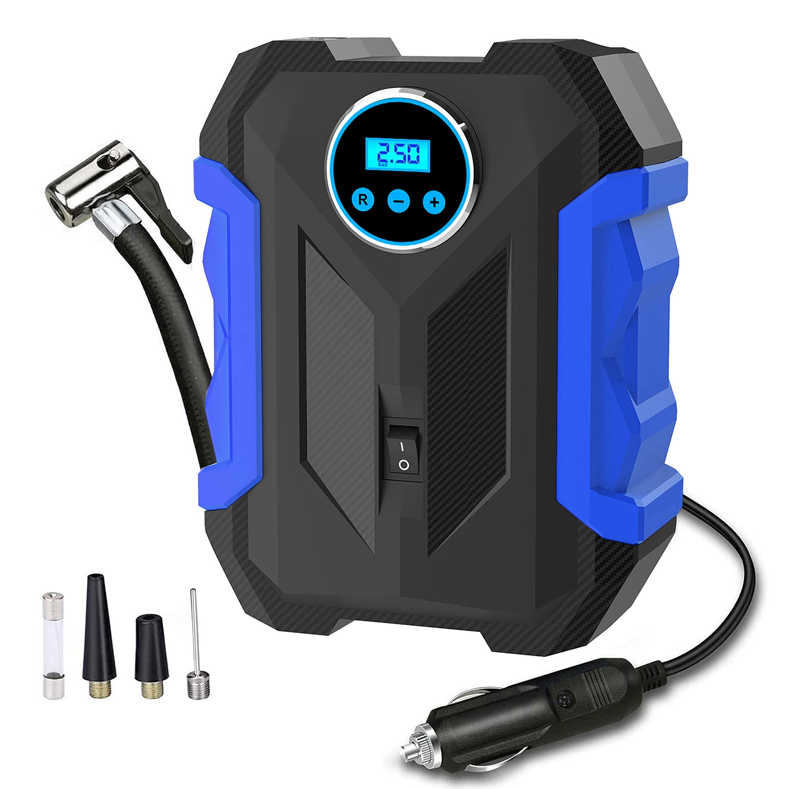 Buy CaRSun Digital Tyre Inflator Portable Air Compressor,150 PSI 12V