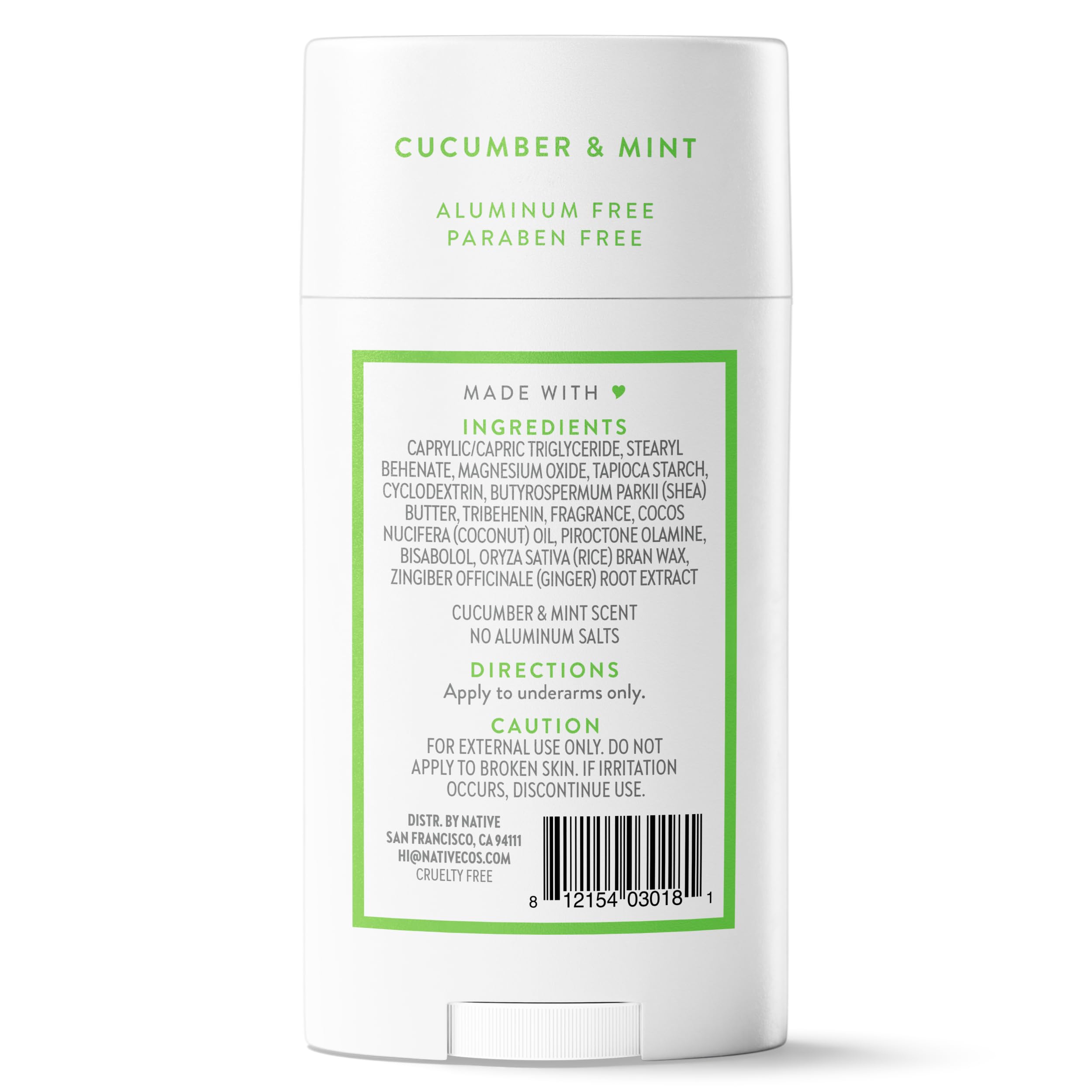 Native Aluminum-Free Deodorant with 72-Hour Odor Control
