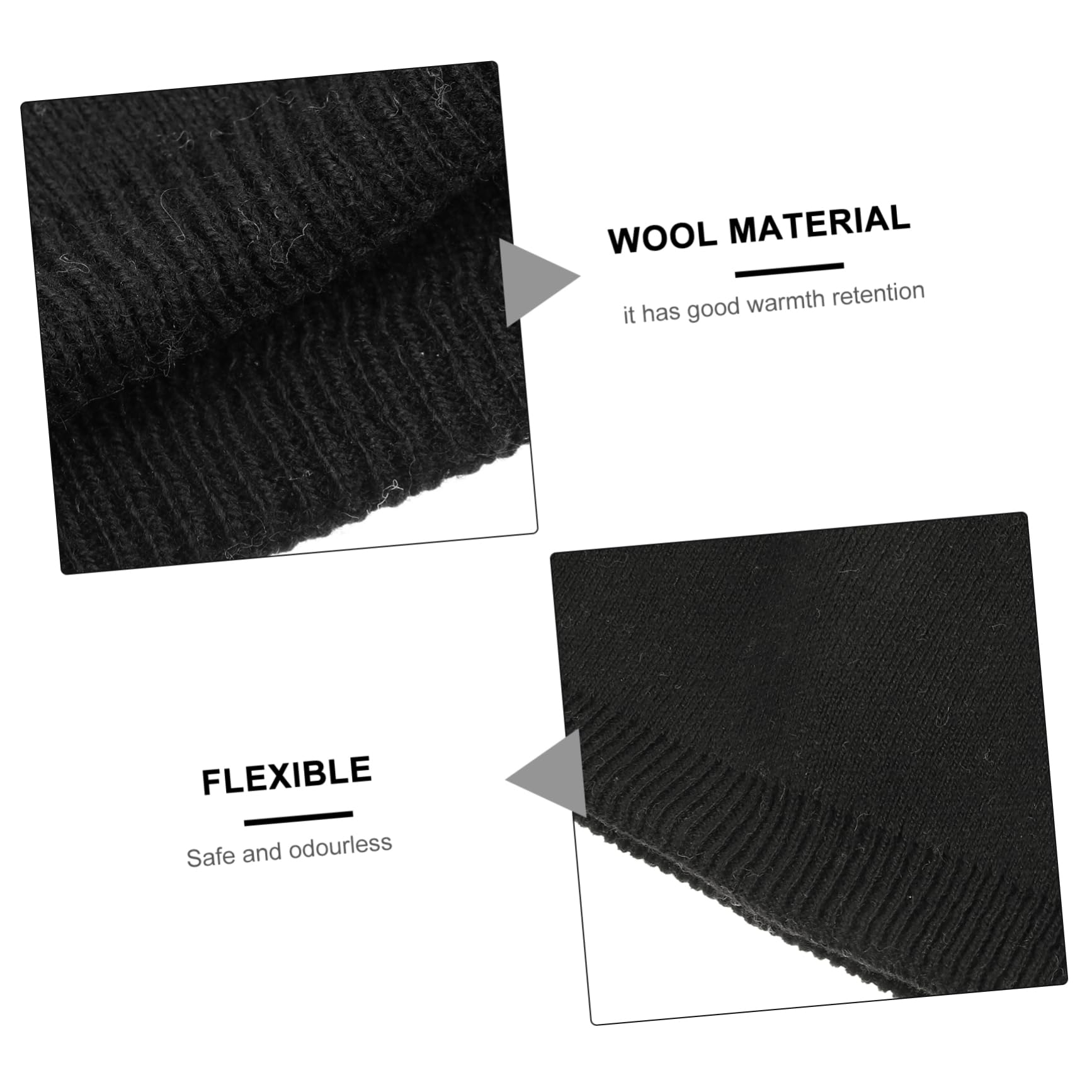 CALLARON 1 Gorro De Punto Plisado Para Hombre Sombreros Y Gorras Sombreros Para Hombres Gorro Holgado Gorros Para Mujer Gorro Para Mujer Material De Lana Sombrero Informal Para El