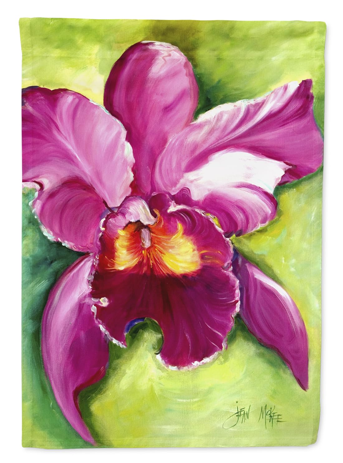 Drapeau de jardin orchidée multicolore JMK1176GF pour illuminer vos allées et terrasses