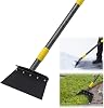 Multifunctional Flat Shovel, 88 Long Handle Manual Weeder, Heavy Duty Metal Floor Scraper Ice Chopper Snow Shovel Spade Garden Tool for Digging, Weeding,Scraping, Ice Remove, Lawn Edging